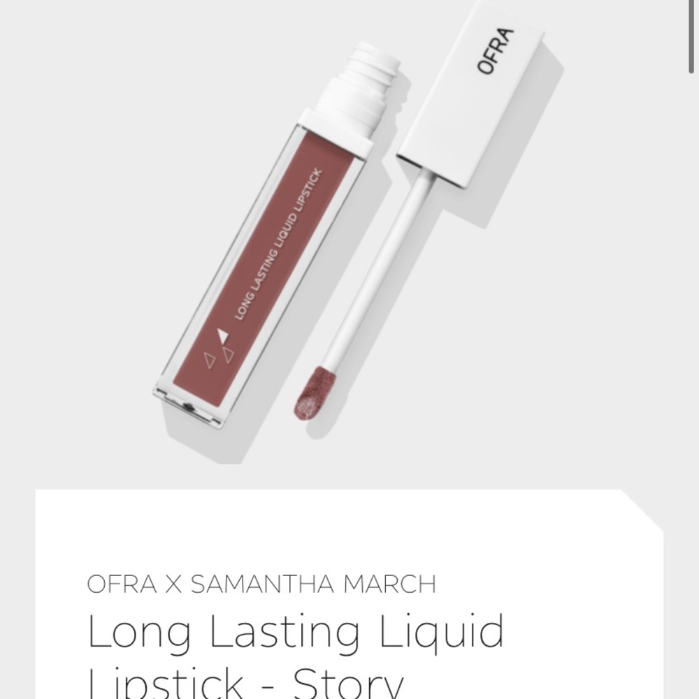 NIB Ofra x Samantha March Liquid Lipstick - Story